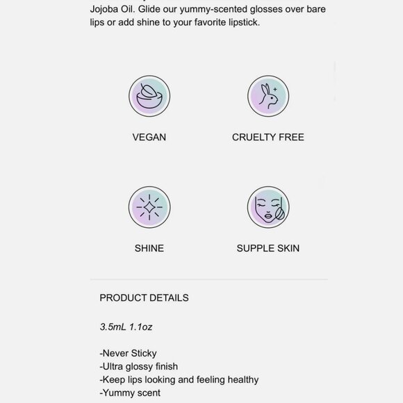 Set of 2 OFRA Hydrating Lip Gloss*~LOVE (Sheer Shimmer Pink Coral) 3.5ml NIB - Picture 10 of 14